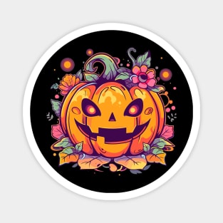 Kawaii Pumpkin Anime Cottagecore Men Kids Women Halloween Magnet